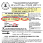 Thumbnail of a Trial Summons